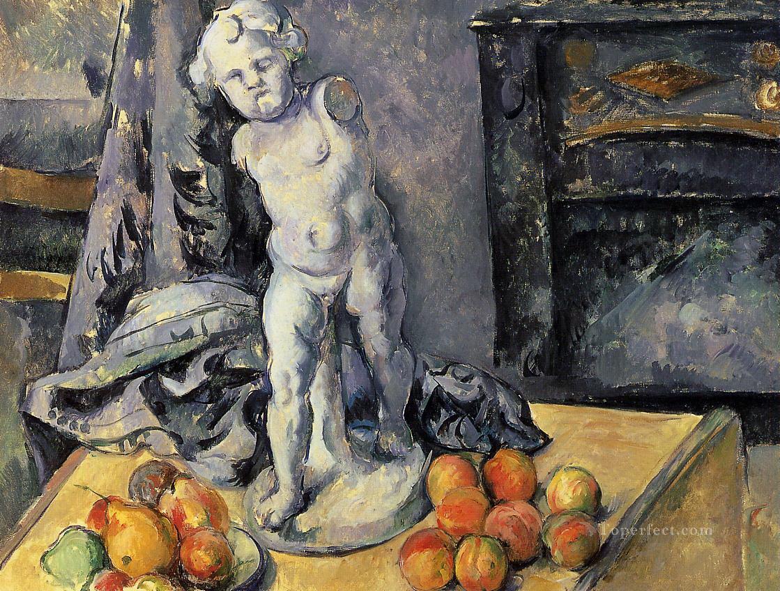 Bodegón con yeso Cupido 2 Paul Cezanne Pintura al óleo